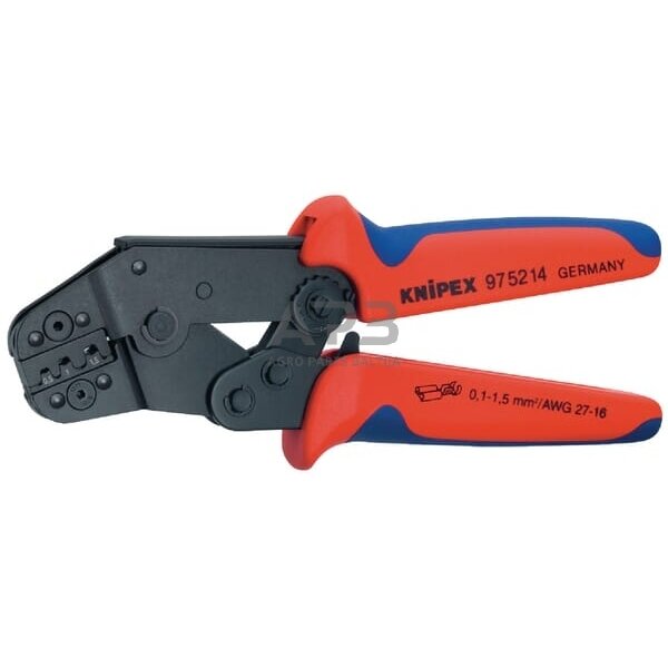 Kabelio antgalių užspaudimo replės Knipex TA975214 Kabelio antgalių užspaudimo replės Knipex TA975214