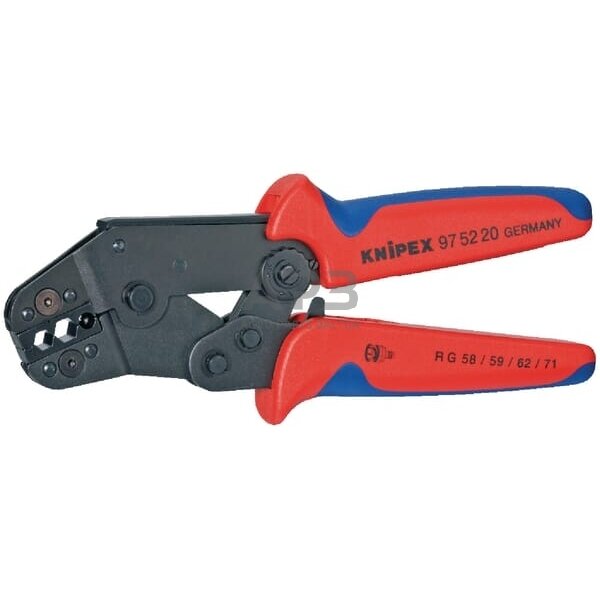 Kabelio antgalių užspaudimo replės Knipex TA975220 Kabelio antgalių užspaudimo replės Knipex TA975220