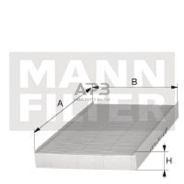 Kabinos fIltras MANN-FILTER CU4795 1 Kabinos fIltras MANN-FILTER CU4795 1