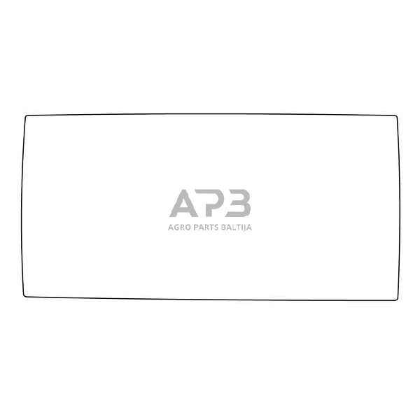 Kabinos priekinis stiklas apatinis D20006