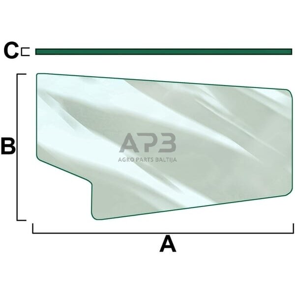 Kabinos stiklas VPM7174 Kabinos stiklas VPM7174