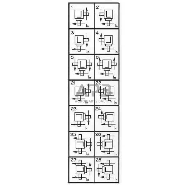 Kampinis reduktorius Comer 269006 T-269A 1.42:1 2 Kampinis reduktorius Comer 269006 T-269A 1.42:1 2