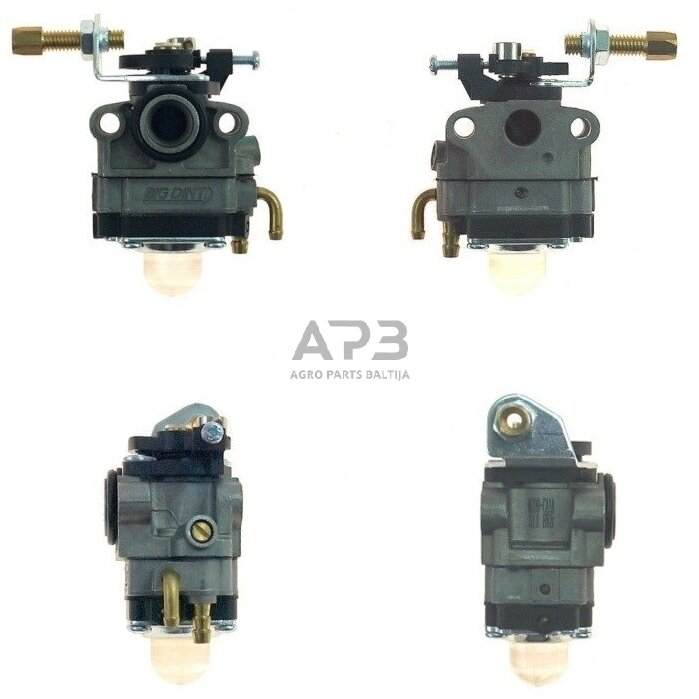 Karbiuratorius kiniškoms krūmapjovėms 26cc, 9mm kinija A AL