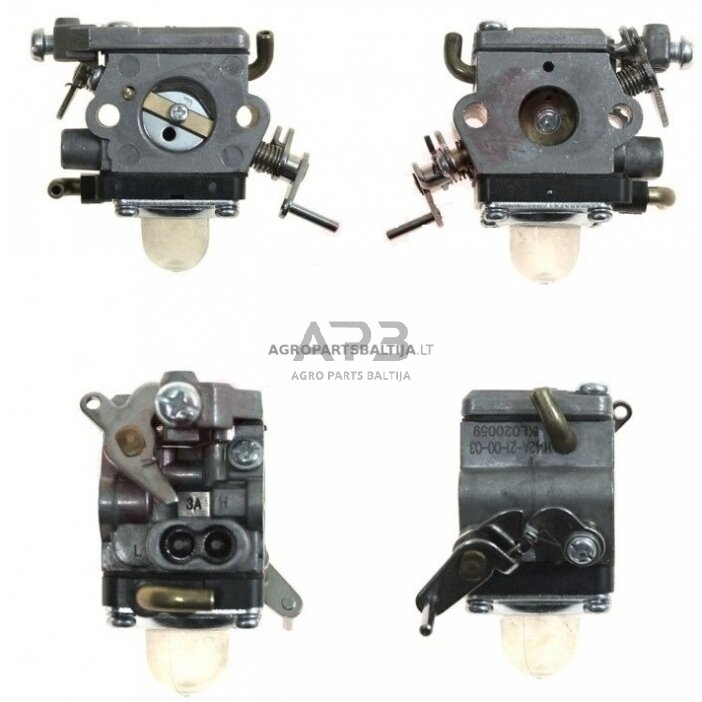 Karbiuratorius Husqvarna 122HD. 523 01 24-01, 5230124-01, 523012401 Karbiuratorius Husqvarna 122HD. 523 01 24-01, 5230124-01, 523012401