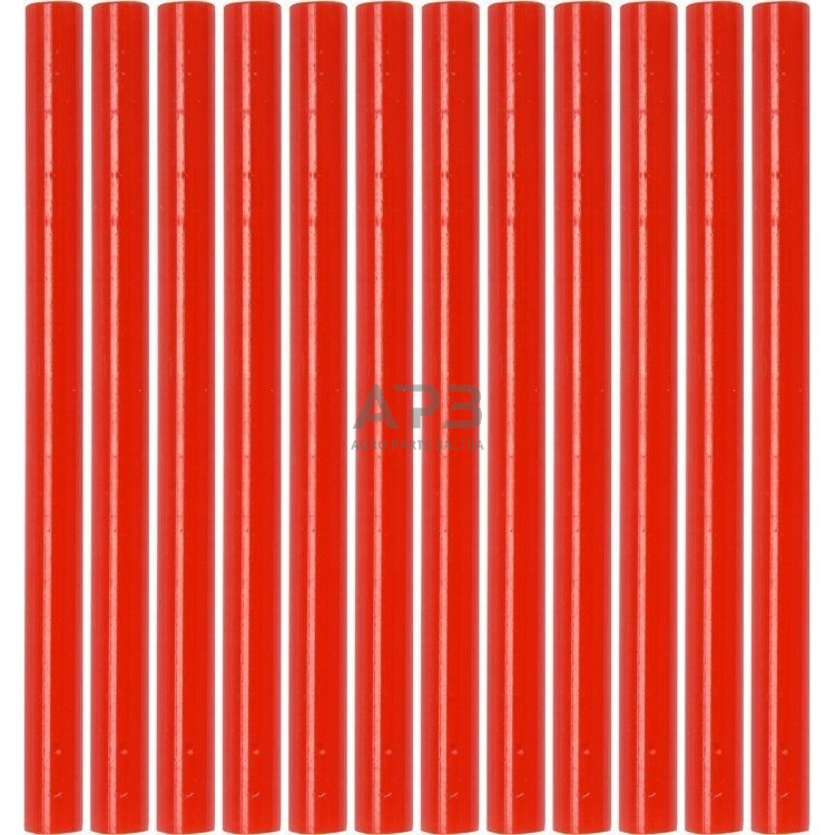 Karštų klijų lazdelių rinkinys (raudonos) (12vnt) 7.2x100mm