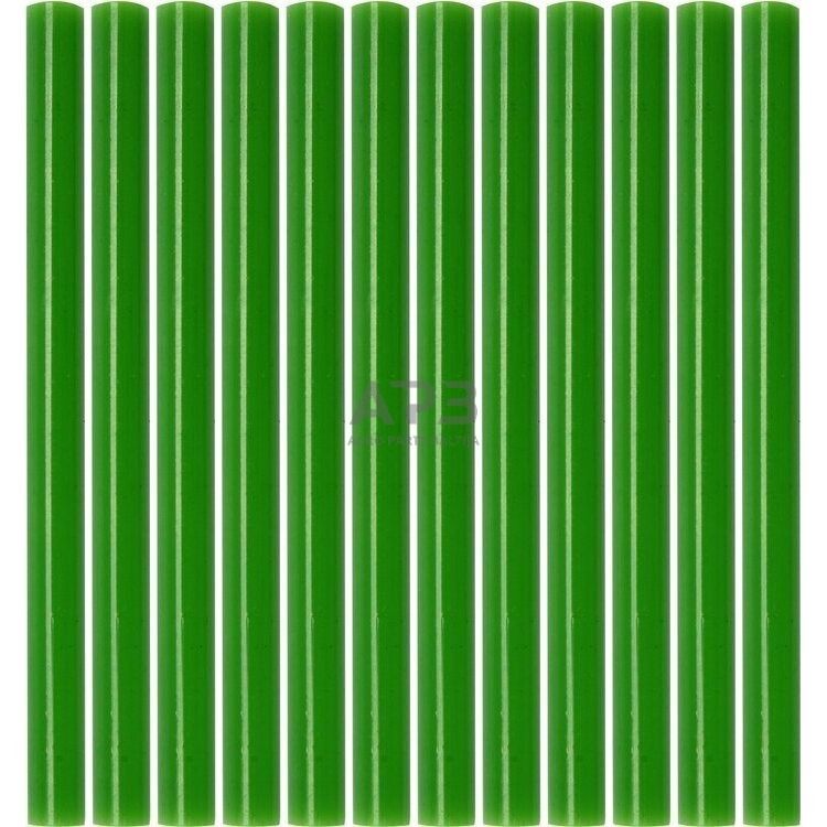 Karštų klijų lazdelių rinkinys (žalios) (12vnt) 7.2x100mm