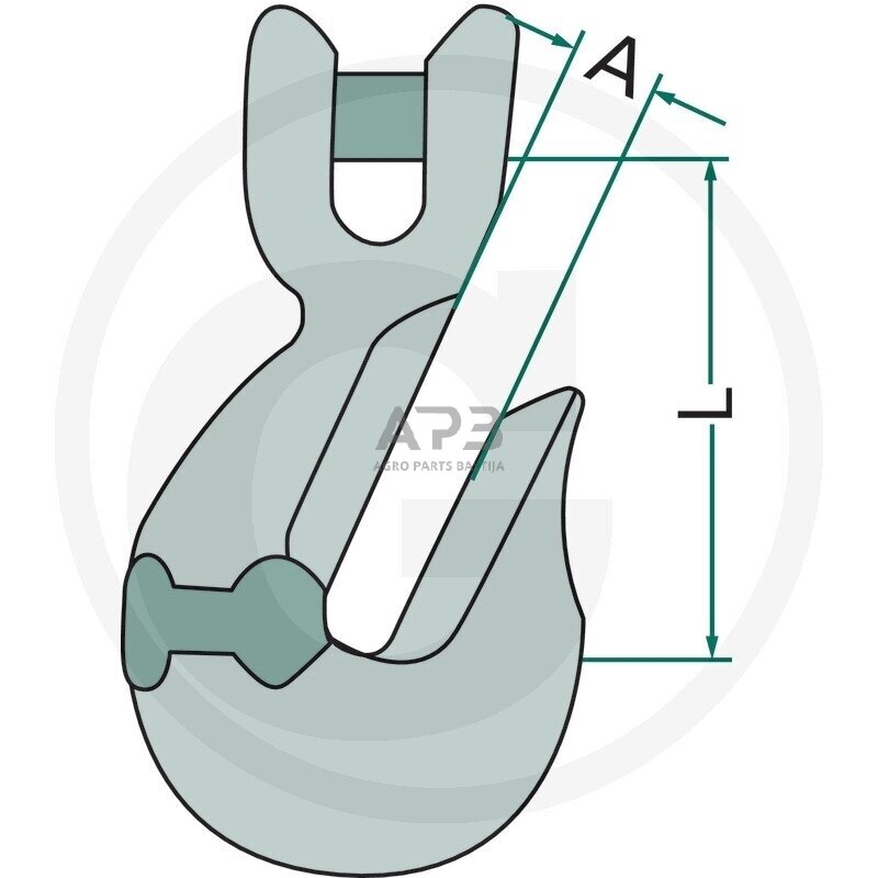 Kablys ant grandinės 460WMGG13 1