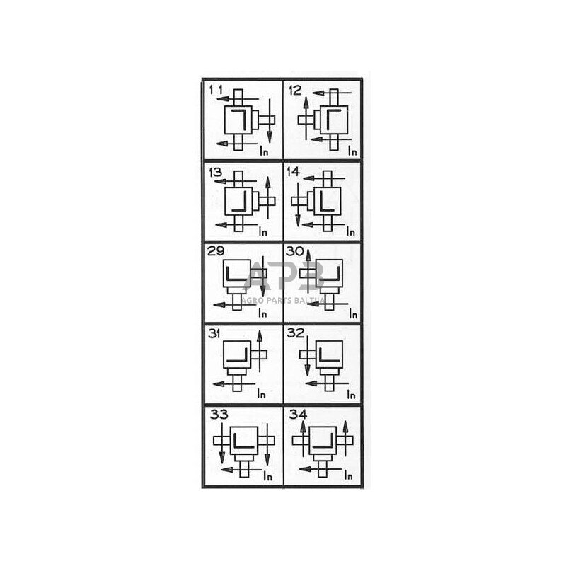 Kampinis reduktorius Comer 269223 T-269B 1:1.93 3