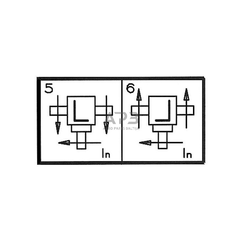 Kampinis reduktorius Comer 278019 T-278C 1.6:1 2