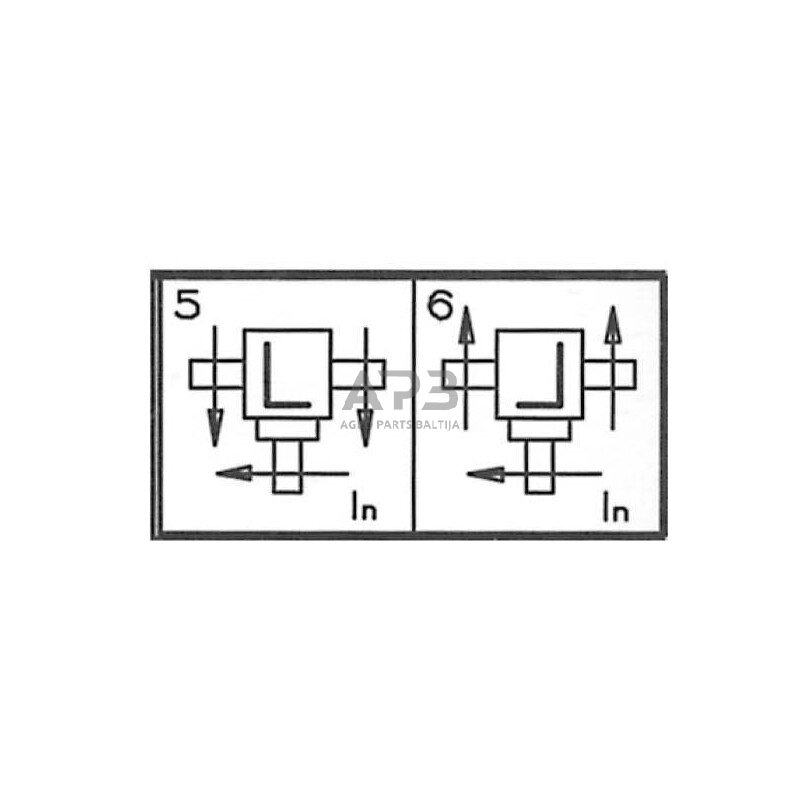 Kampinis reduktorius Comer 281864 T-281A 1:1 4
