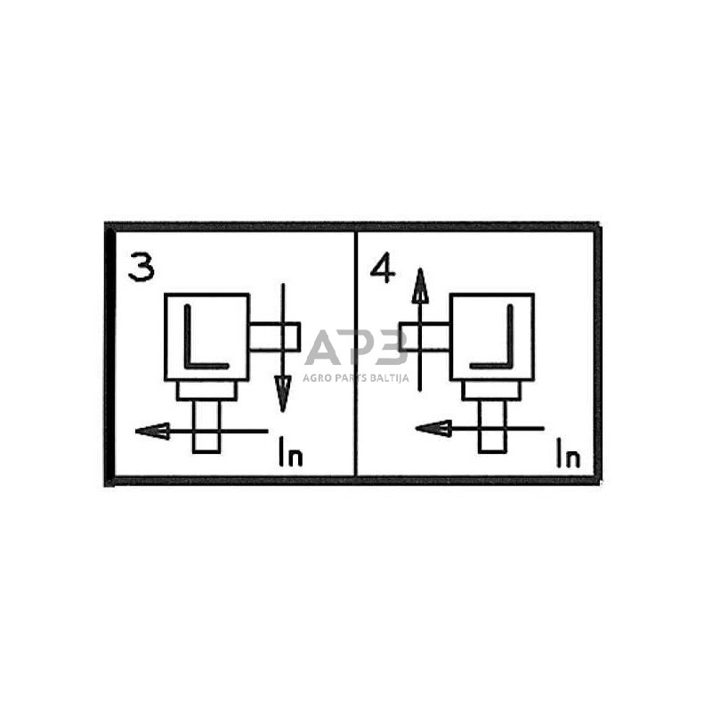 Kampinis reduktorius Comer 304027 T-304C 3:1 2