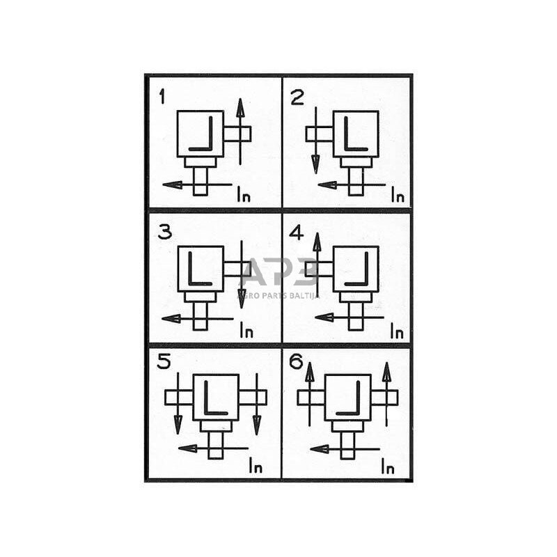 Kampinis reduktorius Comer 43509104014 Gear L-5A 1:1.9 7 KW 2