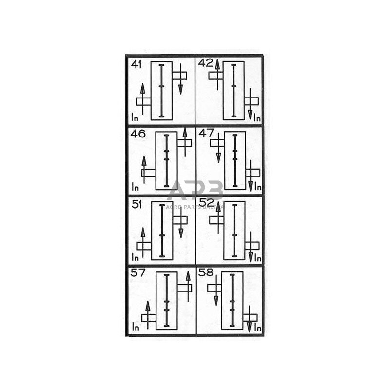 Kampinis reduktorius Comer 603011 A-4A 3:1 3