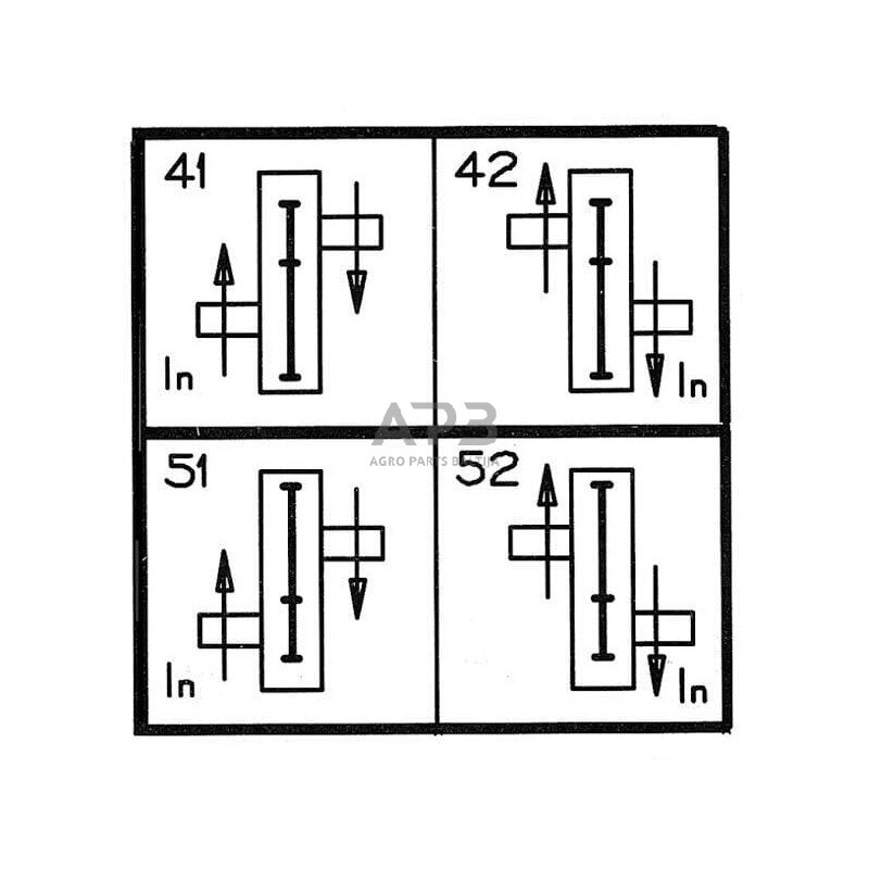 Kampinis reduktorius Comer 624000 A-624A 1:6.9 4 Kampinis reduktorius Comer 624000 A-624A 1:6.9 4