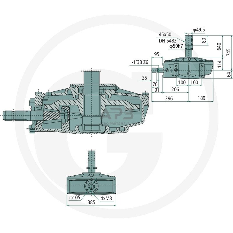 Kampinis reduktorius universalus 614397213 1 Kampinis reduktorius universalus 614397213 1