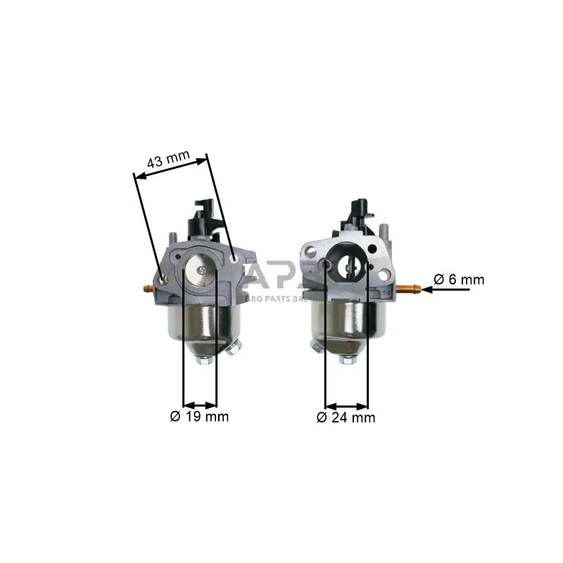 Karbiuratorius kiniškiems vejapjovių varikliams 200cc 2 Karbiuratorius kiniškiems vejapjovių varikliams 200cc 2