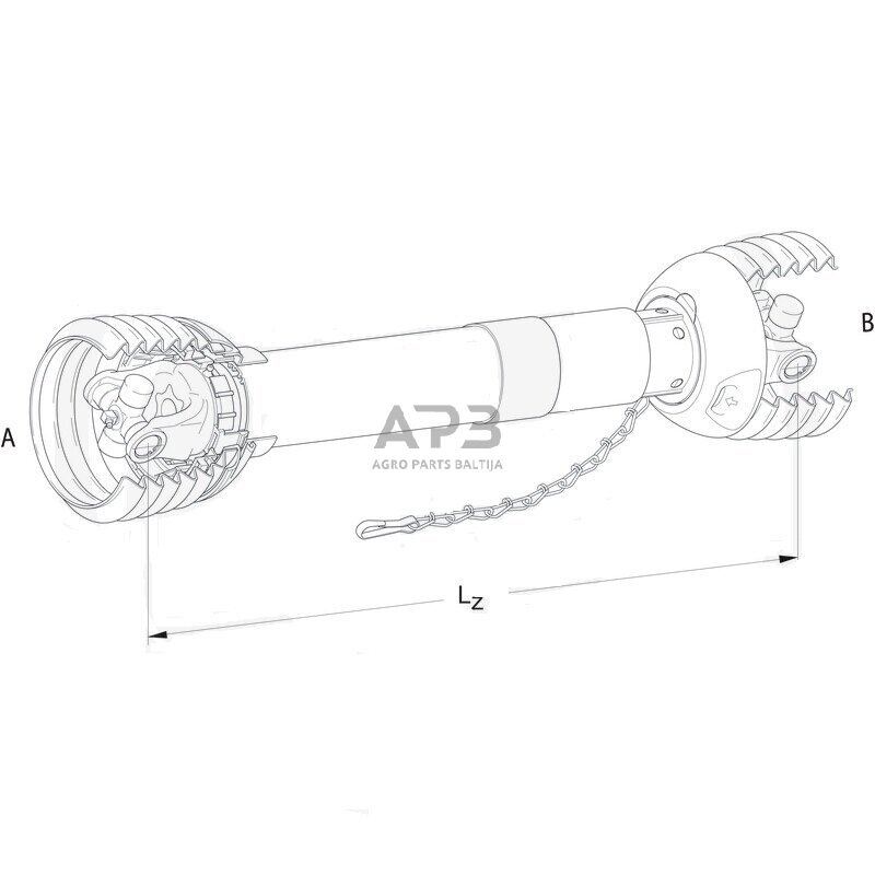 Kardanas Walterscheid 113141, 1113141, 133748, 1133748 1 Kardanas Walterscheid 113141, 1113141, 133748, 1133748 1