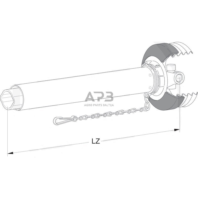 Kardanas Walterscheid 113189, 1113189, 696019, 1696019 1