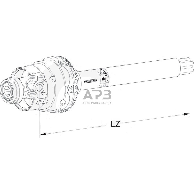 Kardanas Walterscheid 113194, 1113194, 696028, 1696028 1 Kardanas Walterscheid 113194, 1113194, 696028, 1696028 1