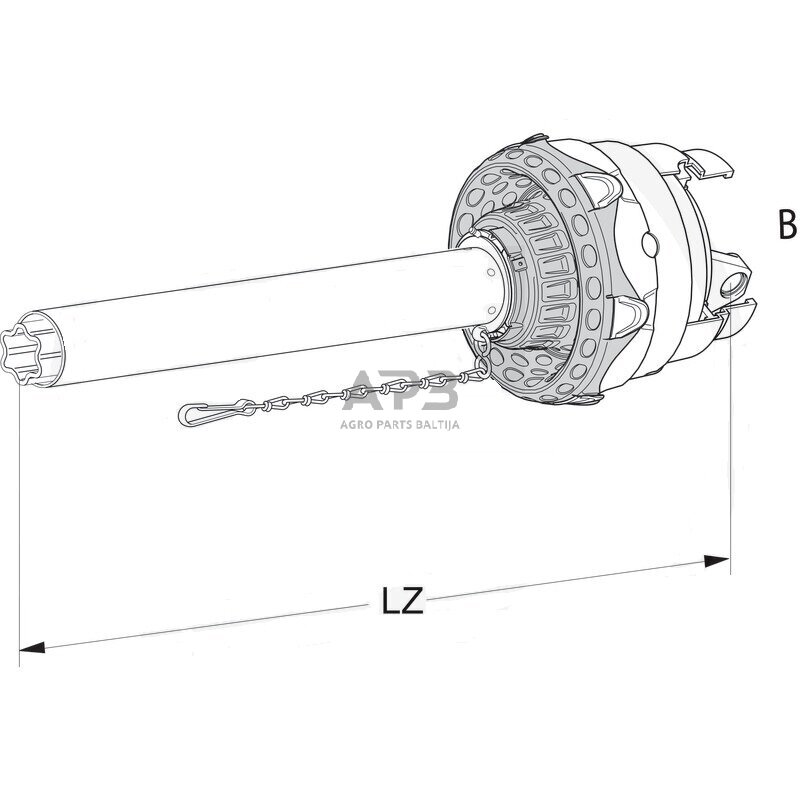 Kardanas Walterscheid 113204, 1113204, 696036, 1696036 1 Kardanas Walterscheid 113204, 1113204, 696036, 1696036 1