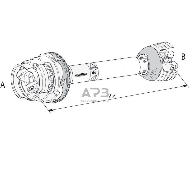 Kardanas Walterscheid 113262 1 Kardanas Walterscheid 113262 1