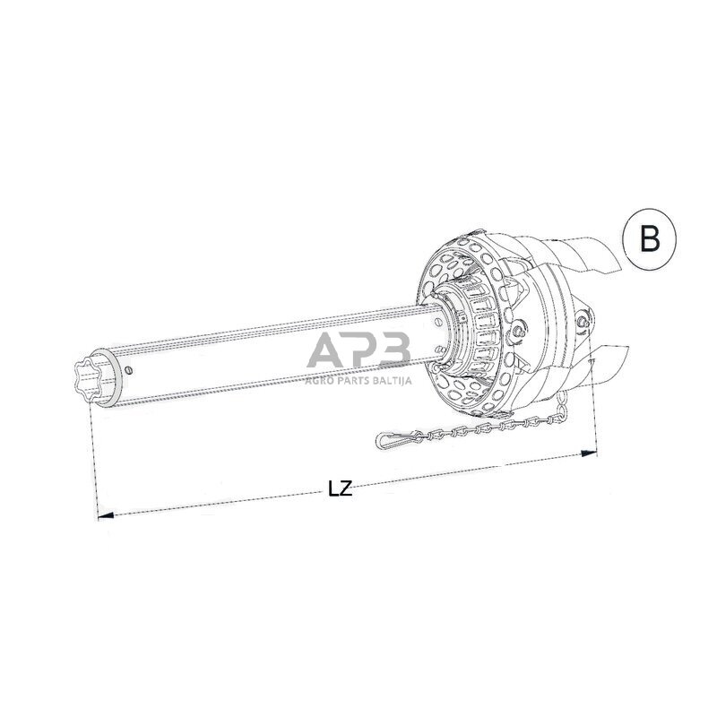 Kardanas Walterscheid 113277 1