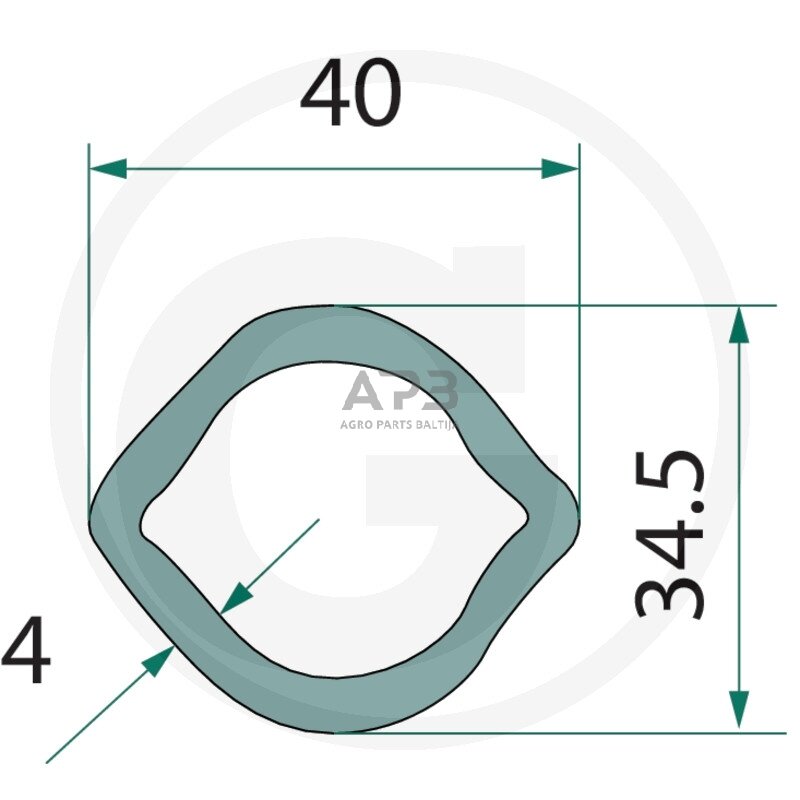 Kardano vamzdis Blueline 377377262 Kardano vamzdis Blueline 377377262