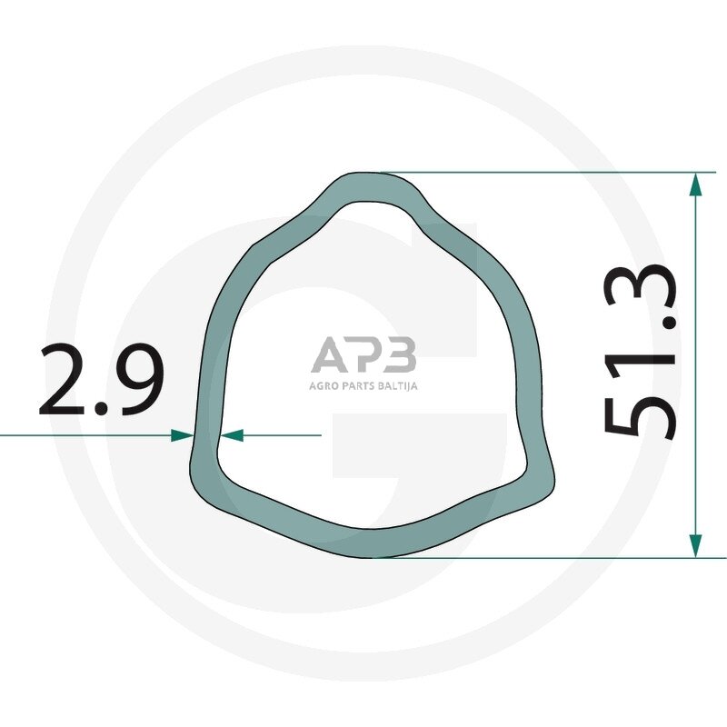 Kardano vamzdis Blueline 377377291 Kardano vamzdis Blueline 377377291