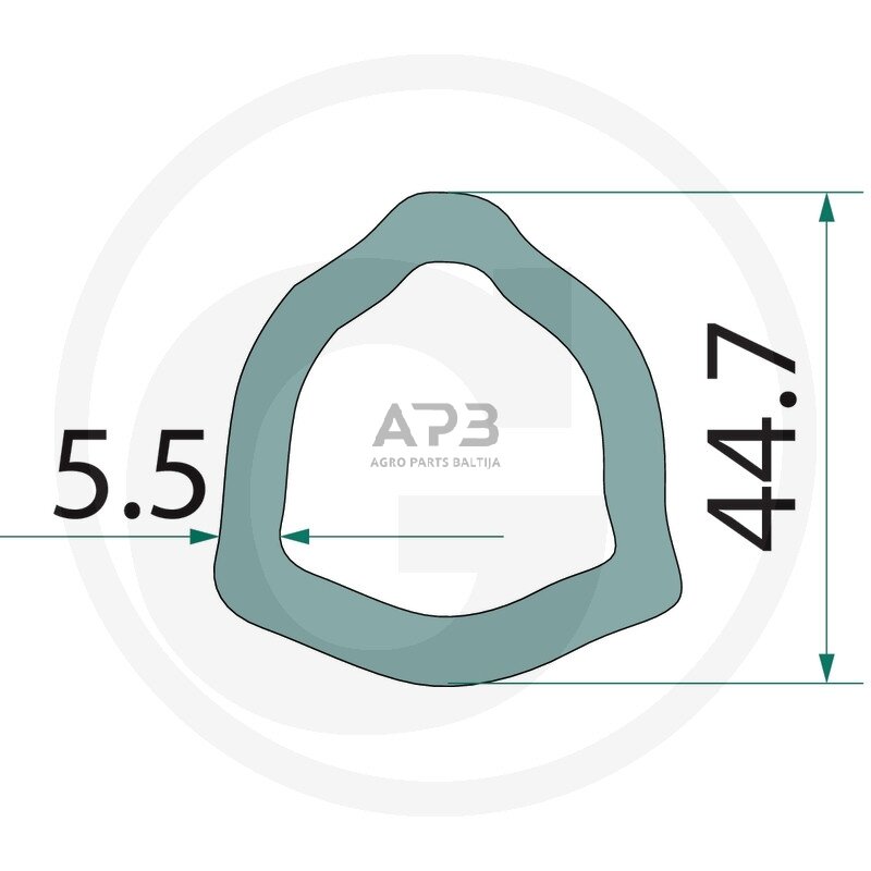 Kardano vamzdis Blueline 377377293 Kardano vamzdis Blueline 377377293