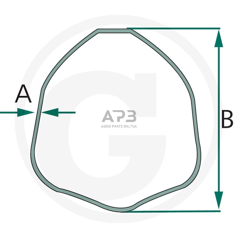 Kardano vamzdis BONDIOLI & PAVESI 125073000R06