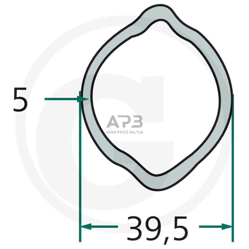 Kardano vamzdis Weasler 397720395150 Kardano vamzdis Weasler 397720395150