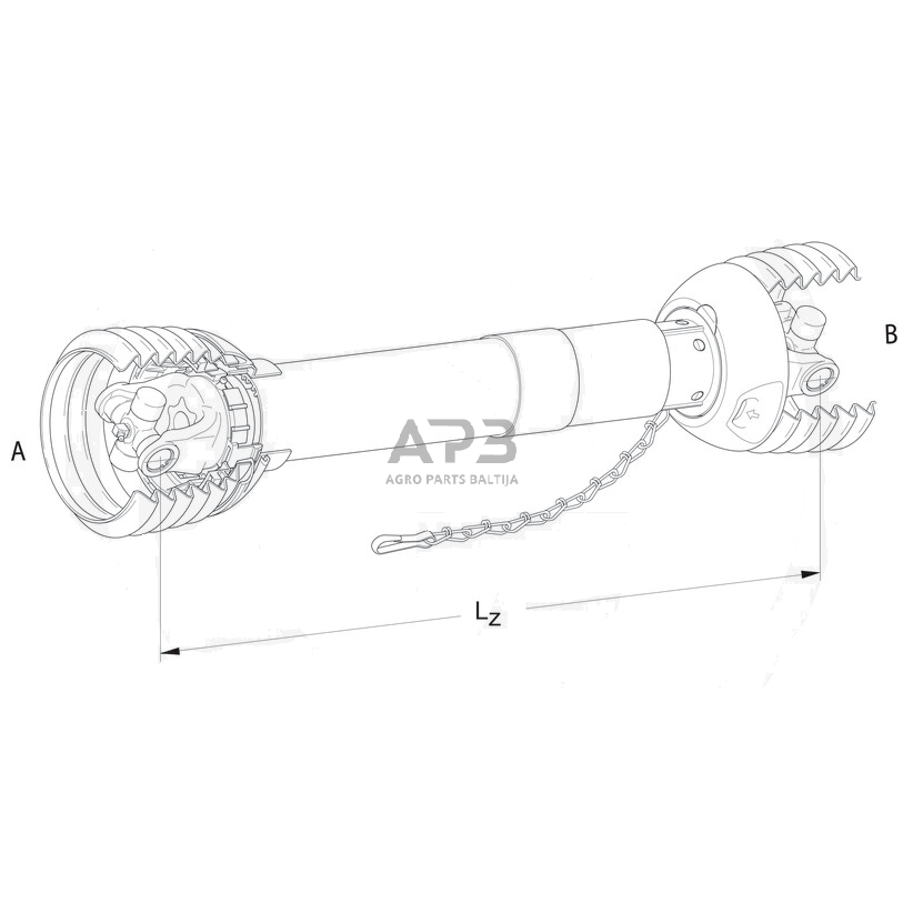Kardanas Walterscheid 113138, 1113138, 124406, 1124406 1