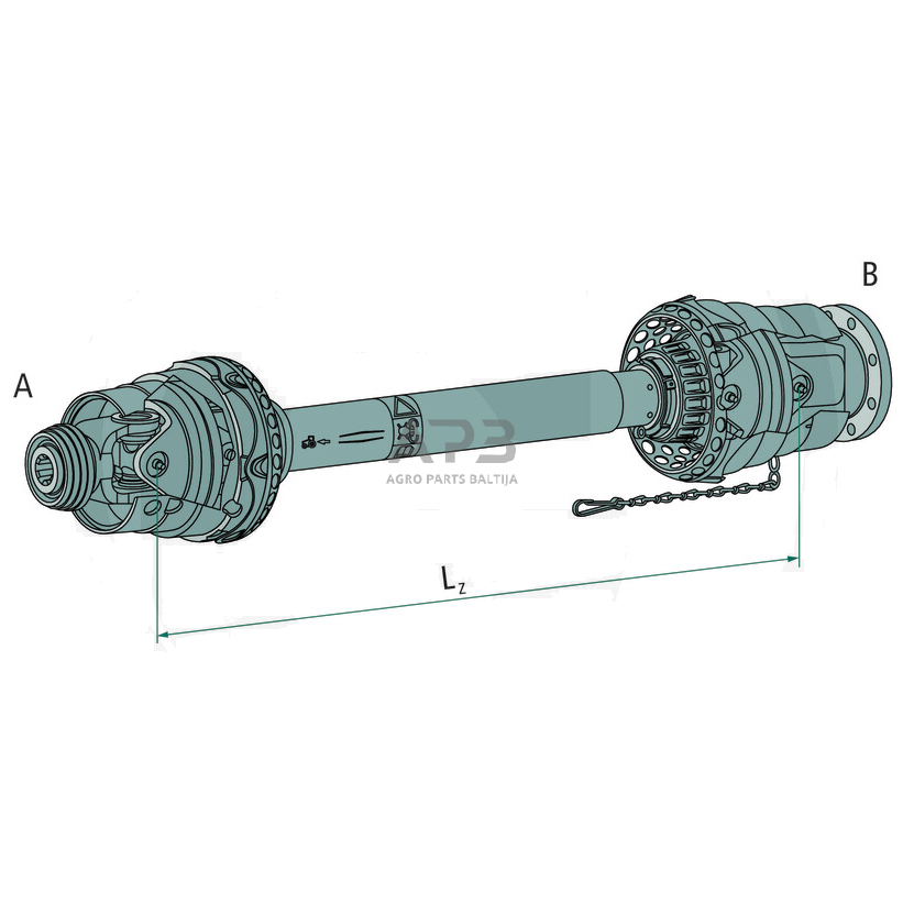 Kardanas Walterscheid 113407, 1113407 1 Kardanas Walterscheid 113407, 1113407 1