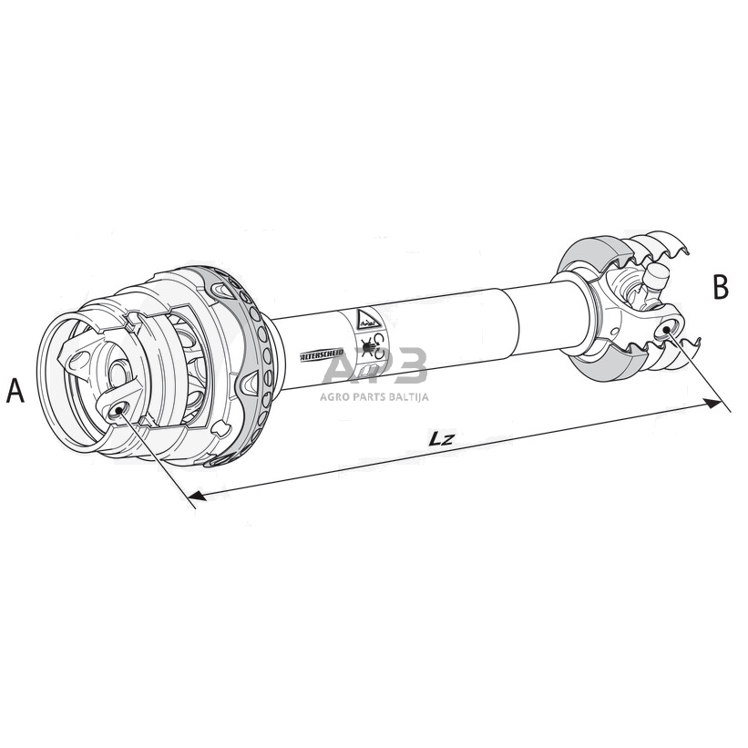 Kardanas Walterscheid 800106 1