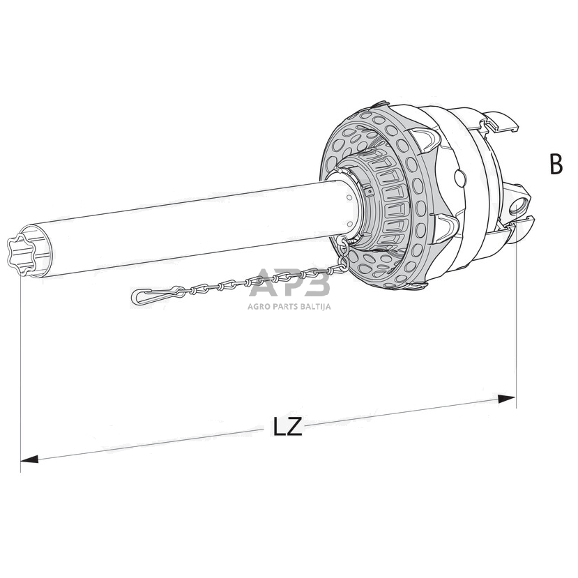 Kardanas Walterscheid 113201, 1113201, 696029, 1696029 1