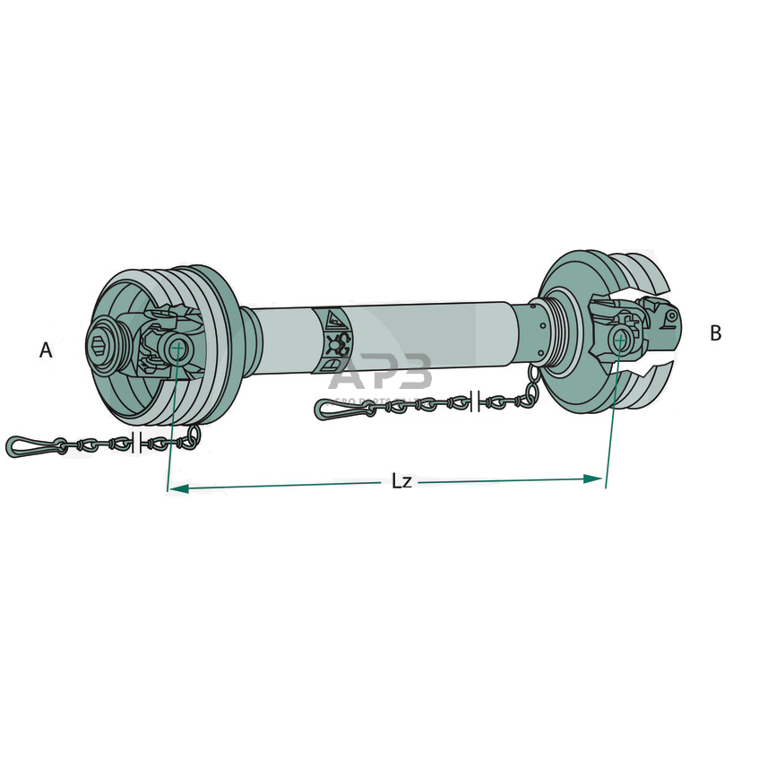 Kardanas Walterscheid 1410 00c/0a 610170, 1610170 1 Kardanas Walterscheid 1410 00c/0a 610170, 1610170 1