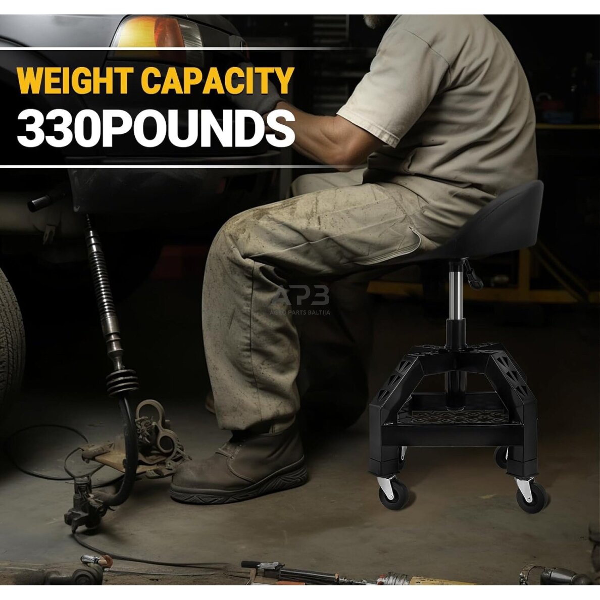 Kėdė su atlošu (aukšta) reguliuojama 3 Kėdė su atlošu (aukšta) reguliuojama 3