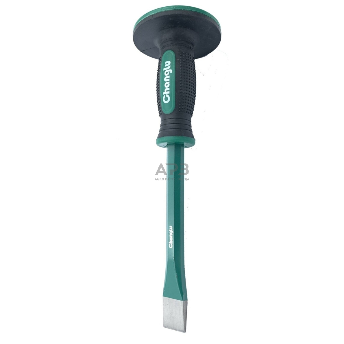 Kirstukas mūrininko su gumine rankena 26x18x300mm Kirstukas mūrininko su gumine rankena 26x18x300mm