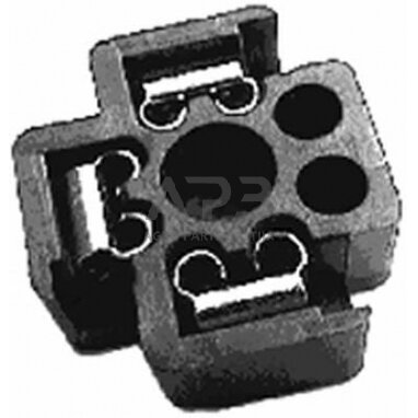 Kištukas 3 kontaktų Hella 8JA990065001 Kištukas 3 kontaktų Hella 8JA990065001