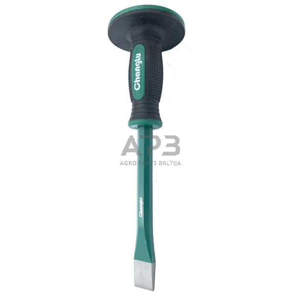 Kirstukas mūrininko su gumine rankena 22x16x300mm Kirstukas mūrininko su gumine rankena 22x16x300mm