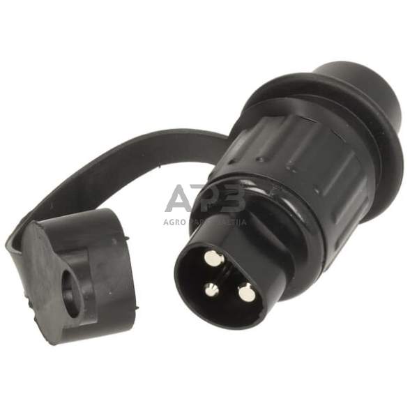 Kištukas 3 kontaktų TR00013KR 2 Kištukas 3 kontaktų TR00013KR 2