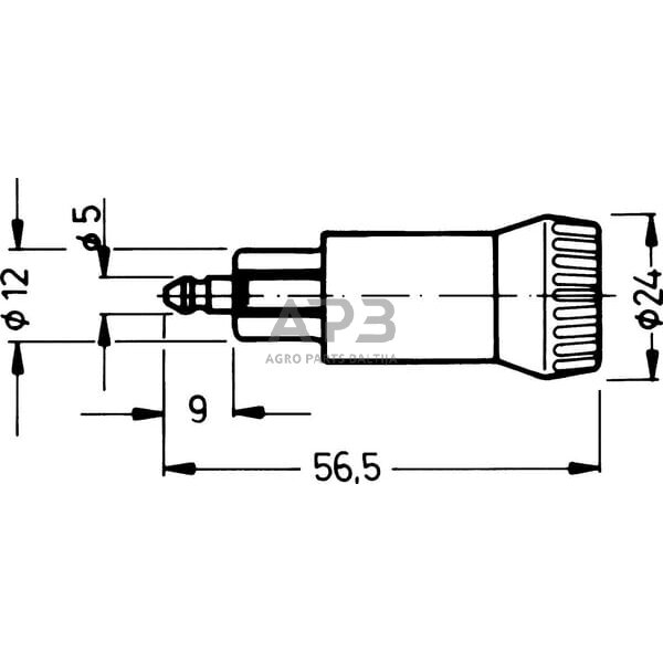 Kištukas 2 kontaktų 12V 8A EL113010 1 Kištukas 2 kontaktų 12V 8A EL113010 1