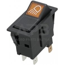 Klavišinis jungiklis 12V, 4 kontaktų SW10039KR