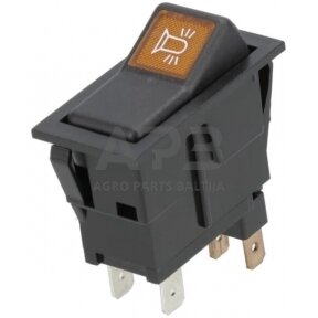 Klavišinis jungiklis 12V, 2 kontaktų SW10055KR