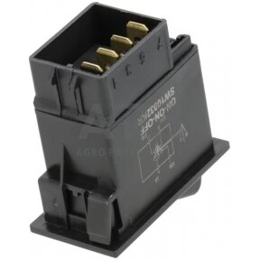 Klavišinis jungiklis 6 kontaktų SW10032KR