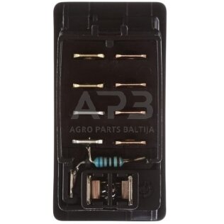 Klavišinis jungiklis 24V, 9 kontaktų Hella 6HH004570481 2 Klavišinis jungiklis 24V, 9 kontaktų Hella 6HH004570481 2