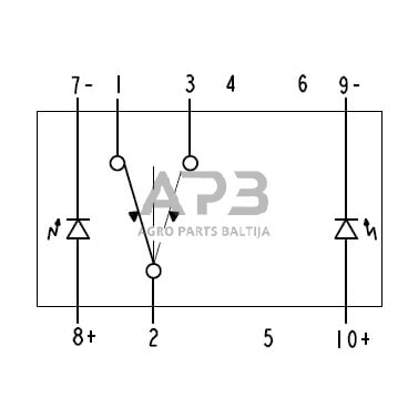Klavišinis jungiklis Cobo 1707351012 2 Klavišinis jungiklis Cobo 1707351012 2