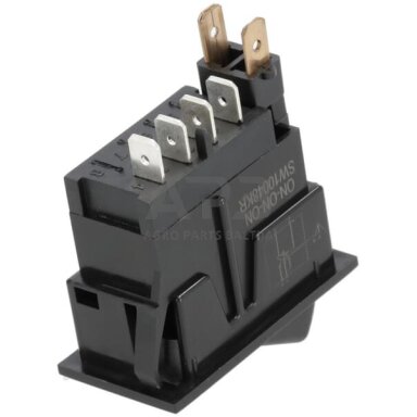 Klavišinis jungiklis 12V, 4 kontaktų SW10048KR