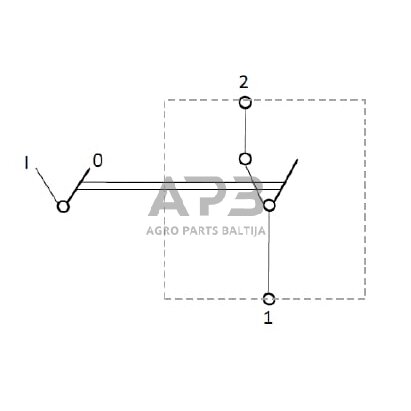 Klavišinis jungiklis 12V, 2 kontaktų SW10042KR 2 Klavišinis jungiklis 12V, 2 kontaktų SW10042KR 2