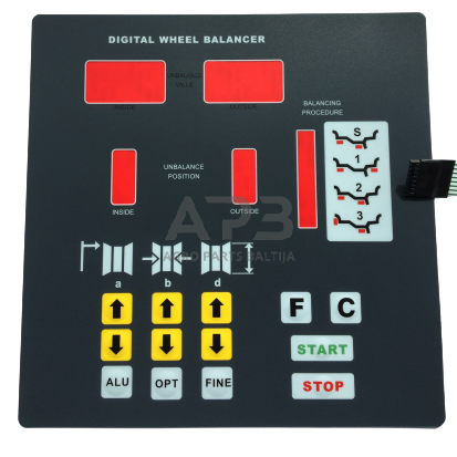 Klaviatūra ratų balans.staklių PL-1150. Atsarginė dalis Klaviatūra ratų balans.staklių PL-1150. Atsarginė dalis